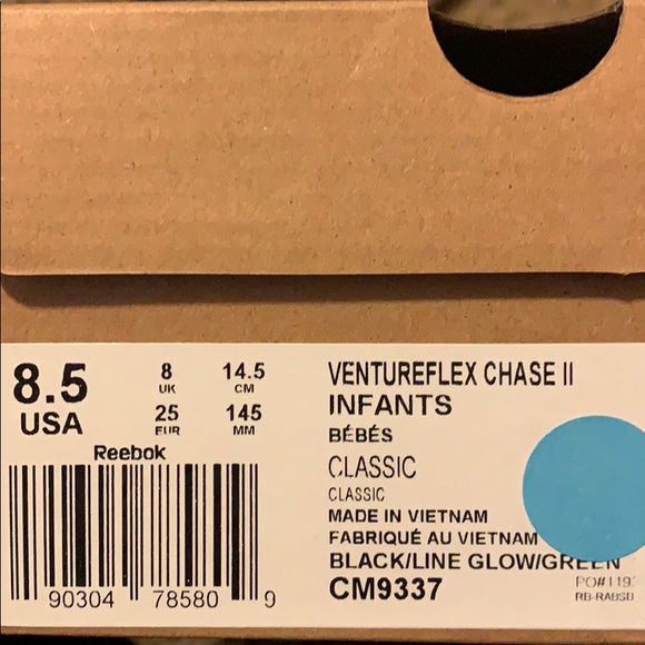 Size 8.5 Toddler Reebok Sneakers - Picture 4 of 5